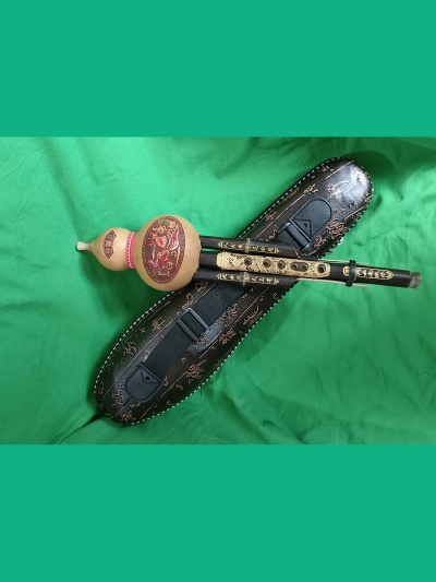 Китайская флейта Хулуси с футляром Adapt-2