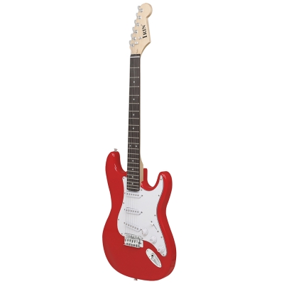 Электрогитара для начинающих Set de Guitare, красная, комплект Premium-2