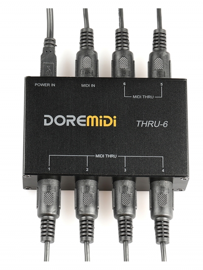 DOREMiDi MIDI Box, 6 миди выходов-7
