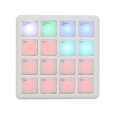 M-VAVE SK16 MIDI, портативный DJ контроллер-3