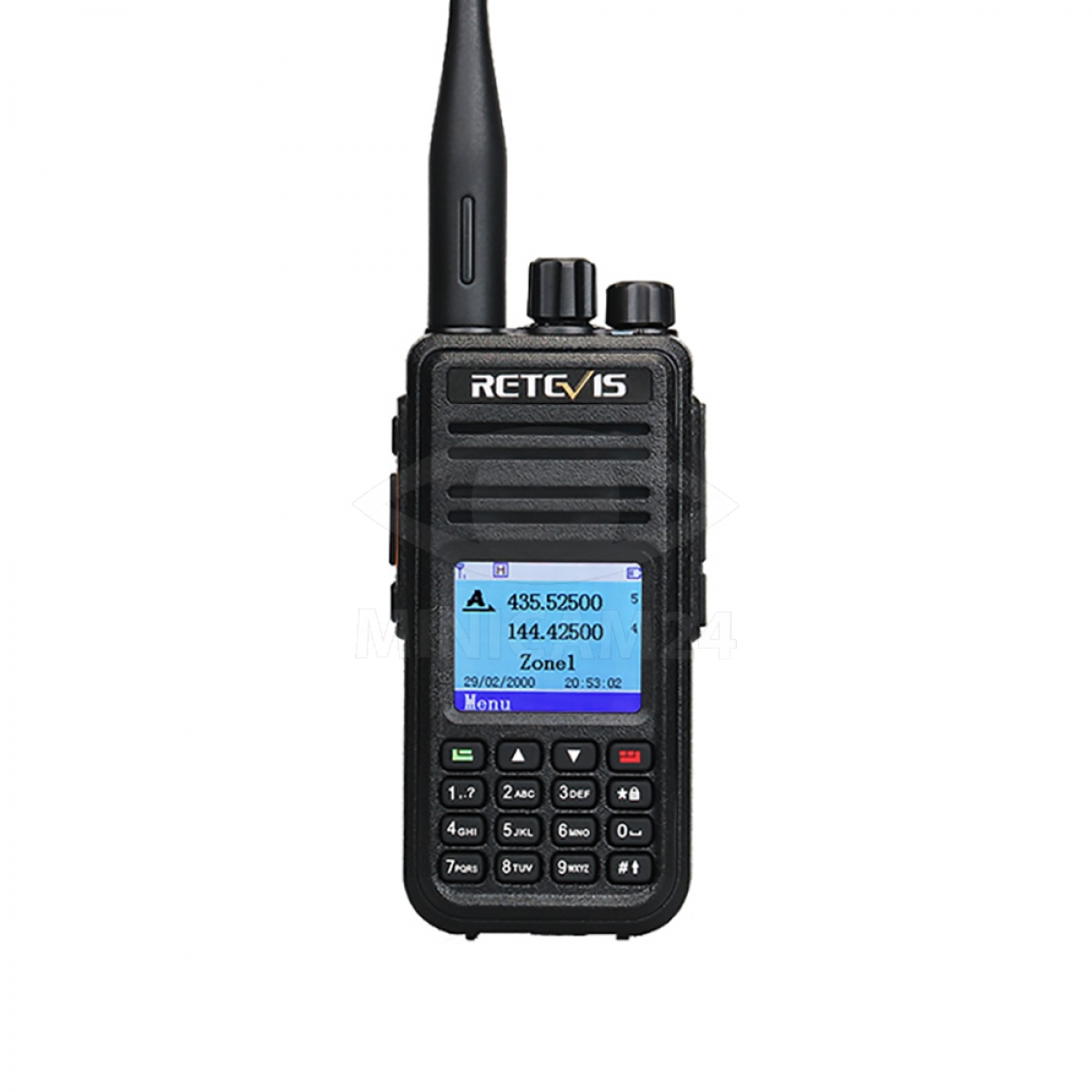 Цифроаналоговая (DMR) радиостанция Retevis RT3S с GPS