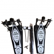 Педаль двойная для бас-барабана IRON COBRA BIBOLO