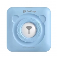 Мини термопринтер PeriPage A6, голубой